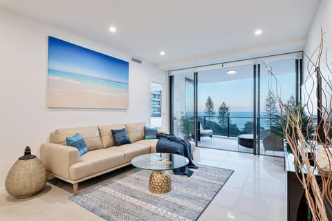 Living room, Seating area, Sea view