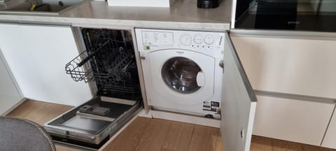 dishwasher, washing machine, dryer