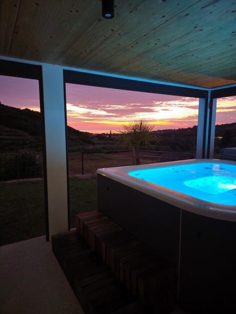 Hot Tub, Sunset