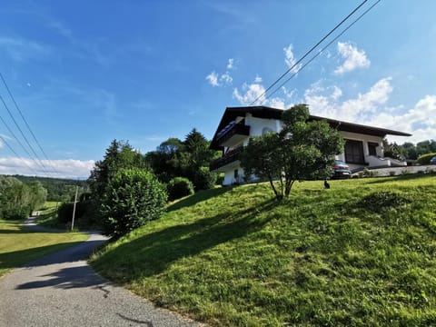Property building, Facade/entrance, Natural landscape, Summer, Garden, View (from property/room), On site, Garden view, Landmark view, Landmark view, Mountain view