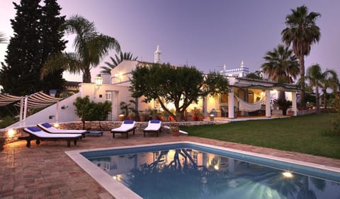Swimming pool, Sunset