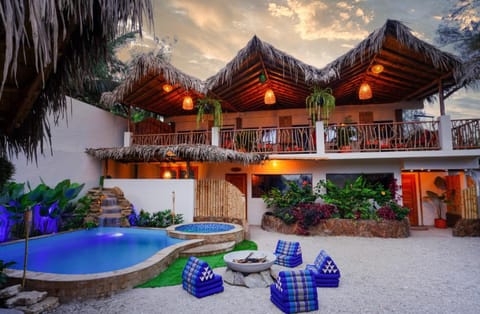Property building, Patio, Day, Garden, Pool view, Swimming pool