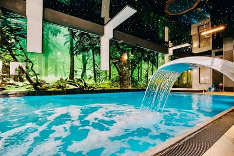 Natural landscape, Pool view, Swimming pool