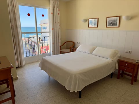 Bed, View (from property/room), Photo of the whole room, Bedroom, Sea view