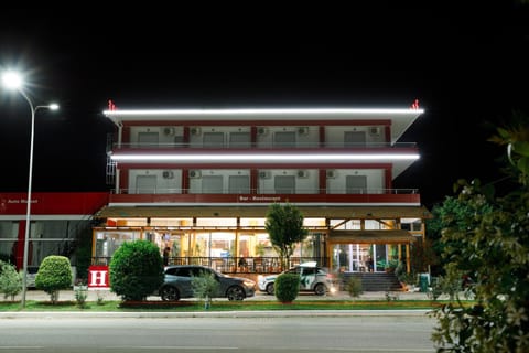 Property building, Night, Location, Parking