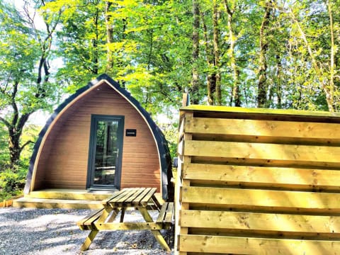 The Pod-Hot Tub-Woodland Lodges-St Clears-Carmarthen Chalet in Wales