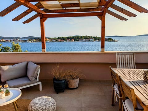 Patio, Balcony/Terrace, Sea view