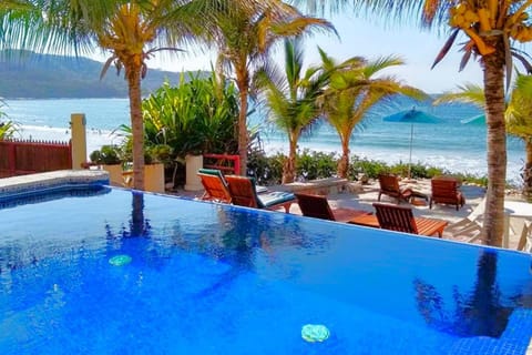 Pool view, Sea view, Swimming pool