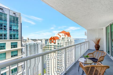 View (from property/room), Balcony/Terrace, City view