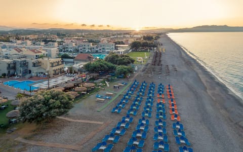 Bird's eye view, Beach, Sunset