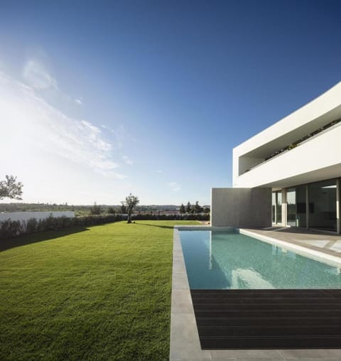 Natural landscape, Garden, Garden view, Pool view, Swimming pool