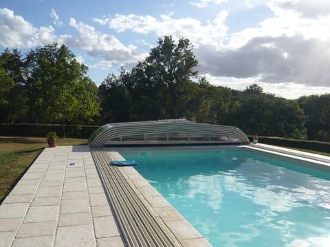 Swimming pool, Sunset