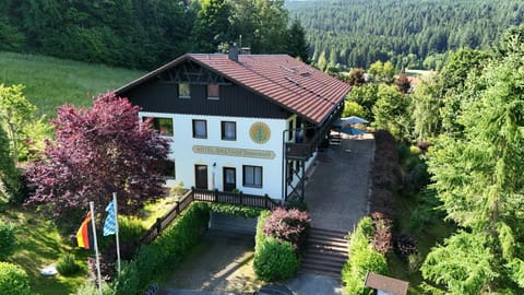 Property building, Spring, Natural landscape, Bird's eye view