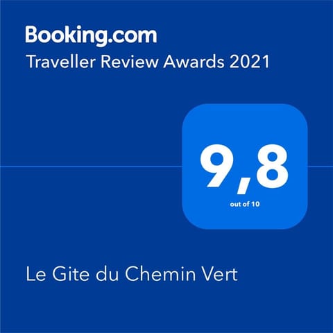 Le Gite du Chemin Vert House in Centre-Val de Loire