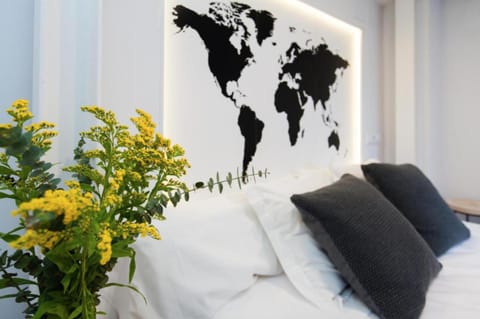 Bed, Decorative detail, Bedroom