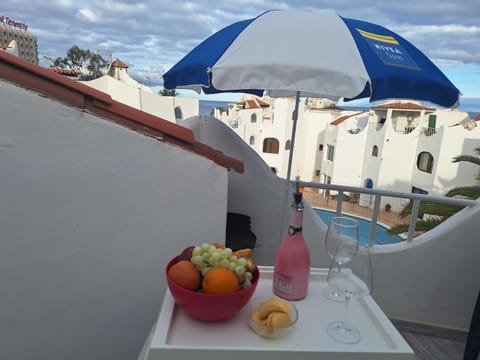 View (from property/room), Balcony/Terrace, Pool view