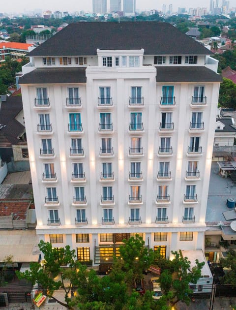 Facade/entrance, Bird's eye view, Landmark view