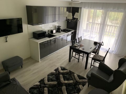 Kitchen or kitchenette, Living room