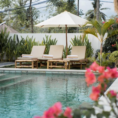 Day, Garden, Garden view, Pool view, Swimming pool, sunbed