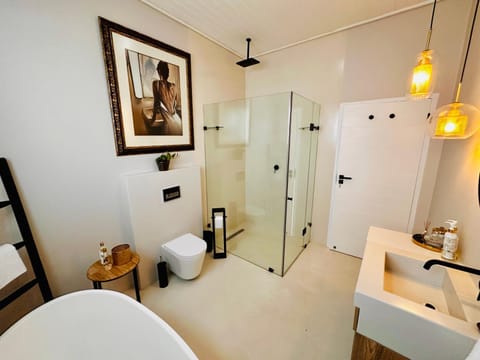 Shower, Toilet, Bathroom, towels