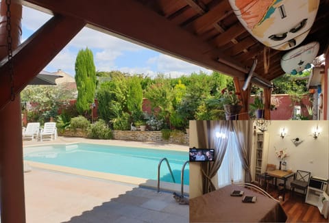 Garden, Library, Photo of the whole room, Garden view, Pool view, Swimming pool