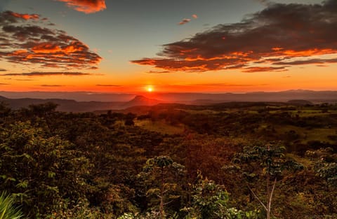 Mountain view, Sunset