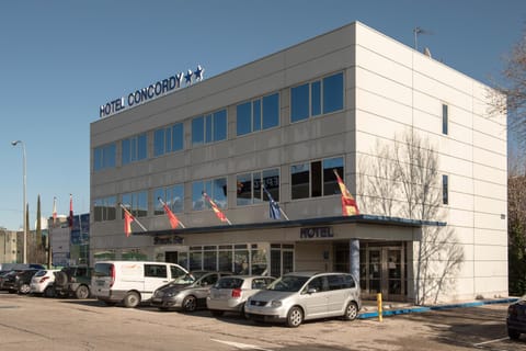 Property building, Facade/entrance, Day, Property logo or sign