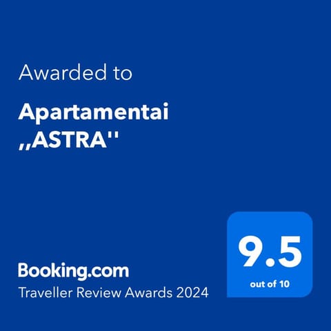 Apartamentai ,,ASTRA'' Apartment in Lithuania