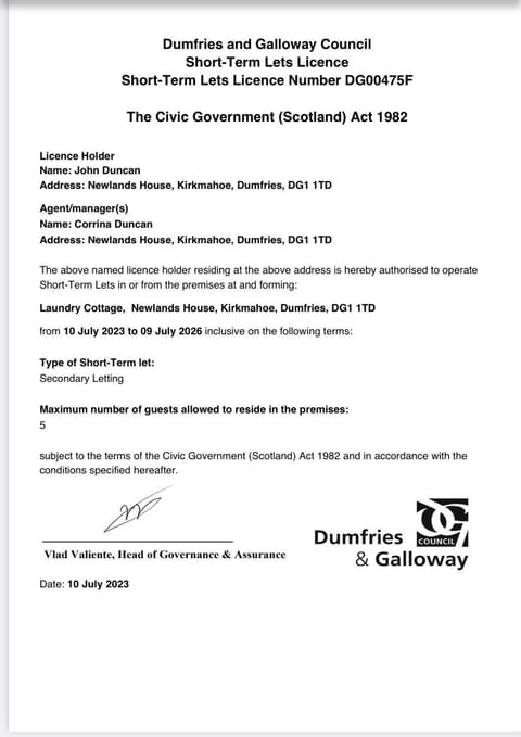 Laundry Cottage House in England