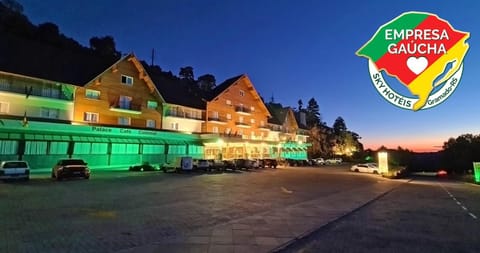 Property building, Night, Street view, Location, Parking
