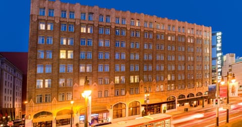 Property building, Night