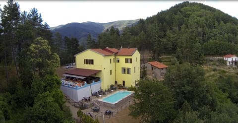 Spring, Day, Natural landscape, Mountain view, Swimming pool, Swimming pool