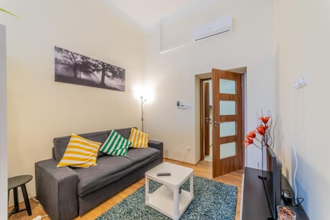 Living room, Seating area, air conditioner