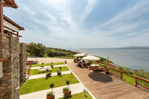 Natural landscape, Sea view, sunbed