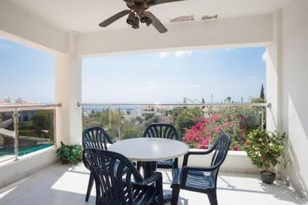 Patio, Natural landscape, View (from property/room), Balcony/Terrace, Sea view, fireplace