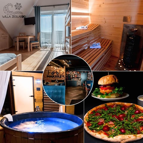 Restaurant/places to eat, Hot Tub, Sauna, Other, Food