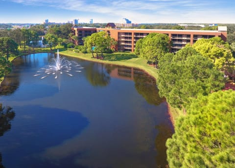 Property building, Bird's eye view, Garden, Lake view