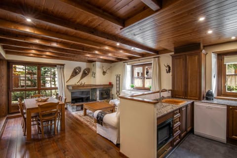 Kitchen or kitchenette, Dining area