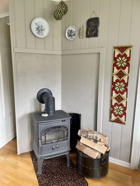 Living room, fireplace