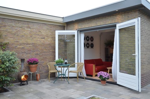 Property building, Patio