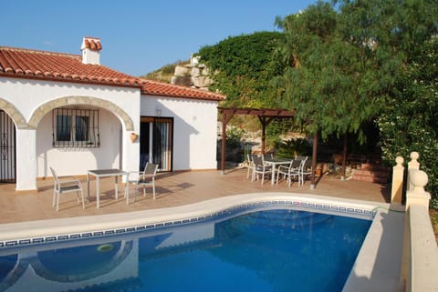 Property building, Patio, Pool view, Swimming pool
