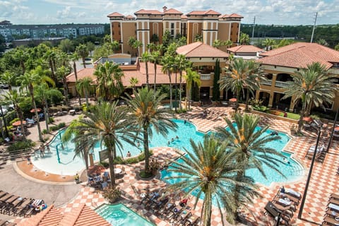 Property building, Pool view, Swimming pool