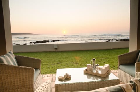 Patio, Seating area, Sea view