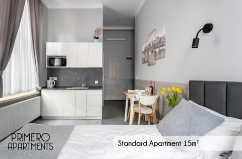 Bed, Kitchen or kitchenette, Photo of the whole room, Bedroom, stove