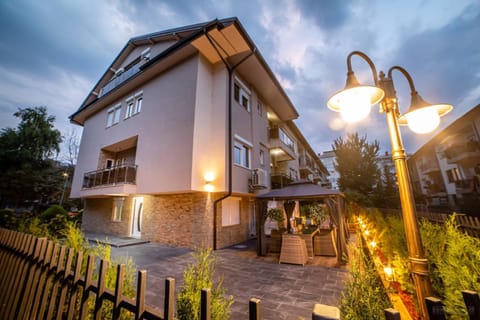 Property building, Patio, Day, Night