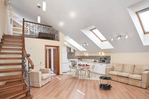 Living room, Seating area, Dining area