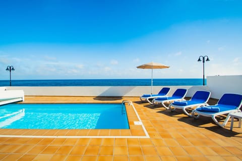 Pool view, Sea view, Swimming pool