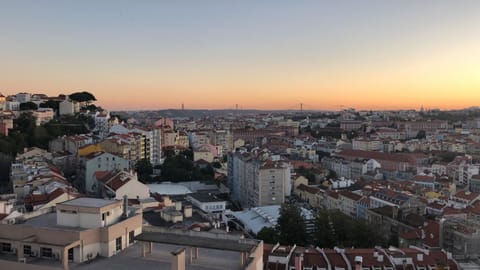 City view, Sunset