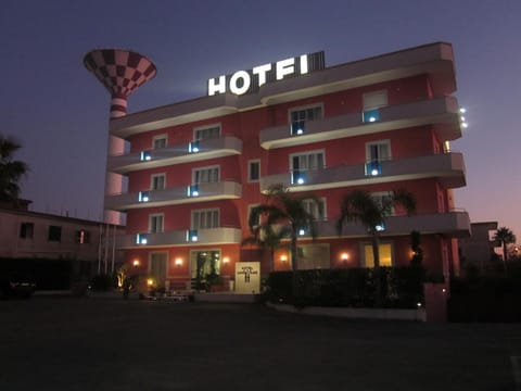 Property building, Night, Street view