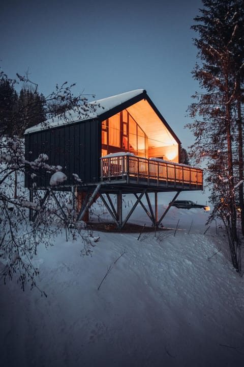 Night, Neighbourhood, Winter, Hot Tub, Balcony/Terrace